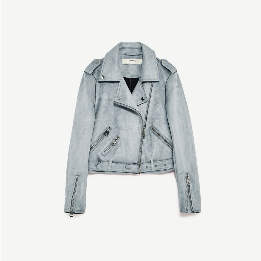 ZARA Jacket – Like New, Trendy & Chic Size Small 
	
Biker Jacket